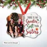Personalized Aluminum Sister Ornament For Besties